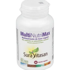 Multi Nutri Max Multinutriente Base Vegetal 60cap - Sura Vitasan