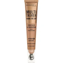 Multitasker Wake Me Up Corrector y Base de Maquillaje Rose Honey 20 ml - Rimmel London