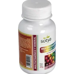 Multivitamínico y Mineral 60 Cápsulas de 820 mg - Sotya