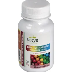 Multivitamínico y Mineral 60 Cápsulas de 820 mg - Sotya