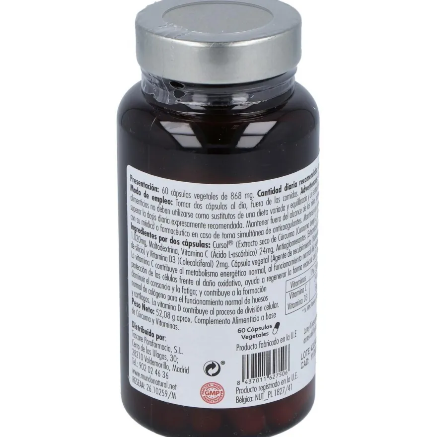 Mundonatural Curcusan 60Caps