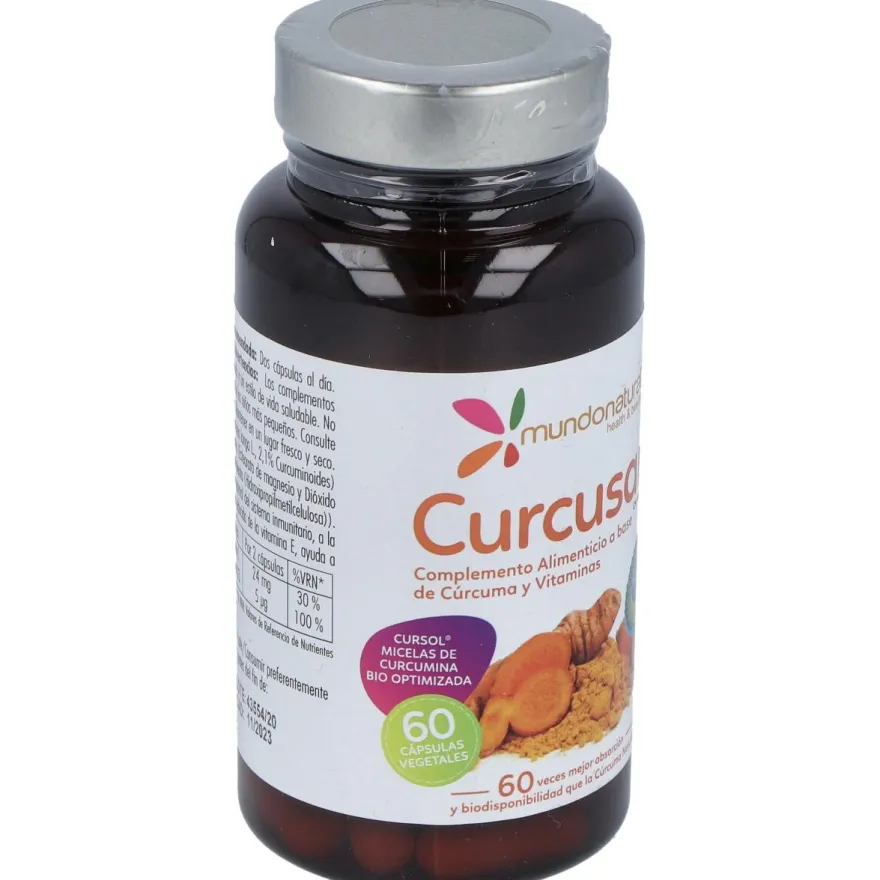 Mundonatural Curcusan 60Caps