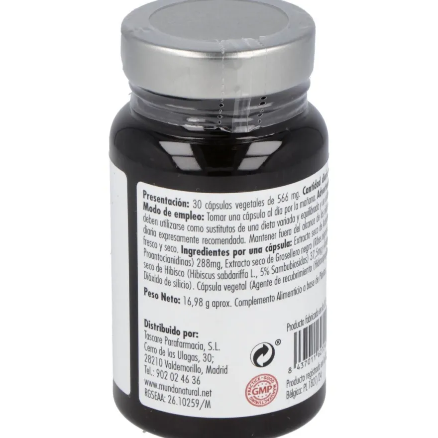 Mundo Natural Neocys® 30 Cápsulas - Mundonatural