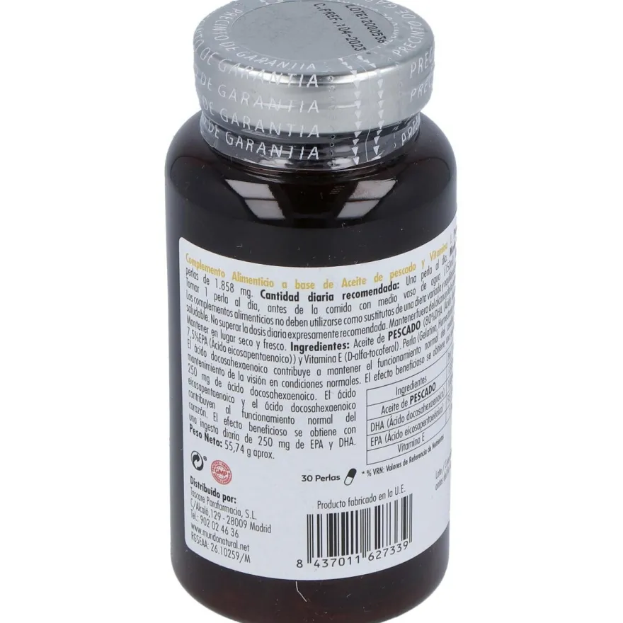 Mundonatural Oleomega3 80% Dha 1G 30Caps