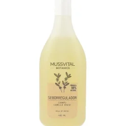 Mussvital Botanics Champú Seborregulador Cabello Graso 400Ml