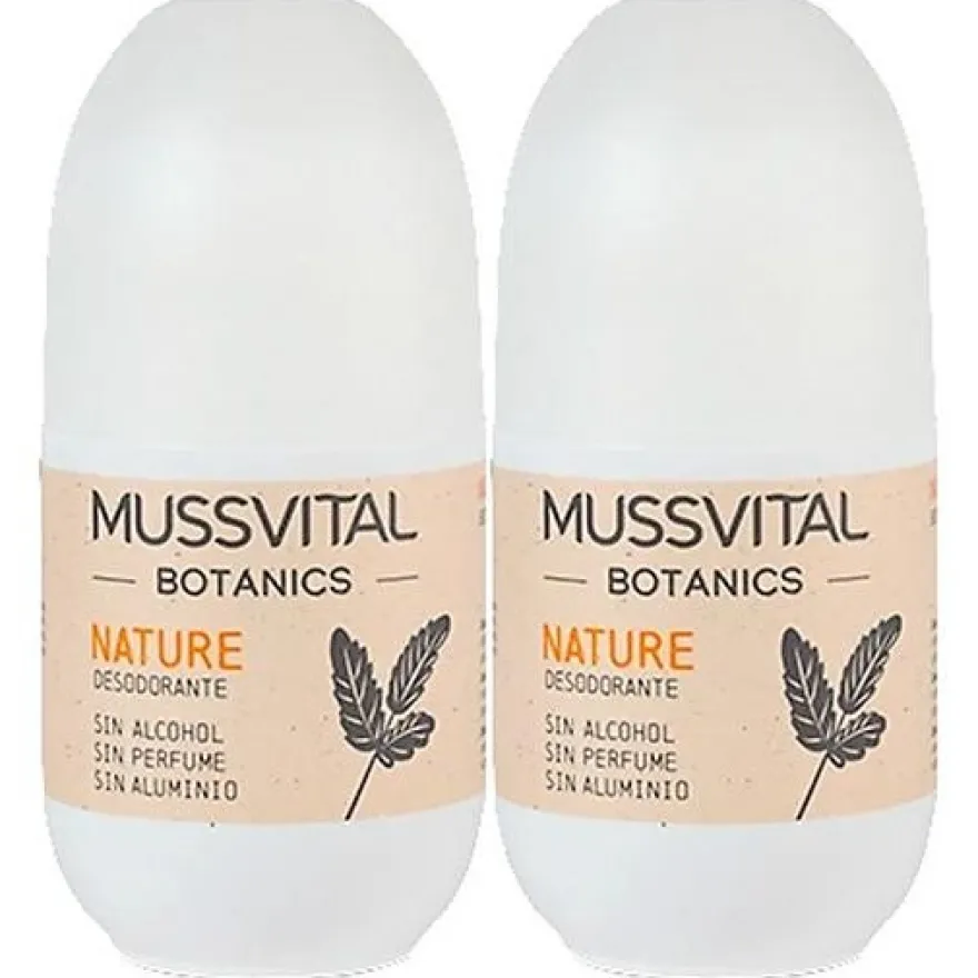 Mussvital Botanics Nature Desodorante Duplo 75Ml+75Ml