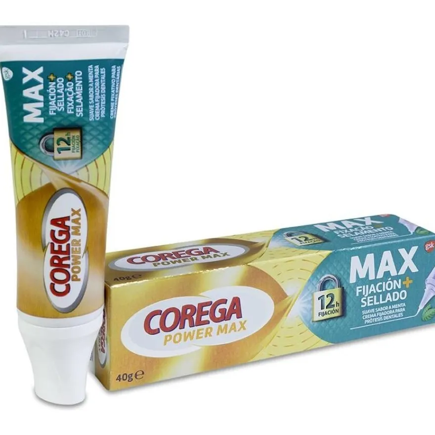 Máxima Fijación Sellado Menta 40g - Corega