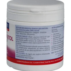 Myoinositol Polvo 100% Natural 200gr - Lamberts