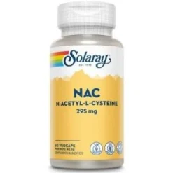 Nac 295mg 60caps - Solaray