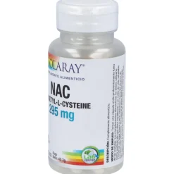 Nac 295mg 60caps - Solaray
