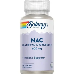 Nac 600 mg, Vitaminas y Suplementos Solaray - Perfumes Club - Solaray