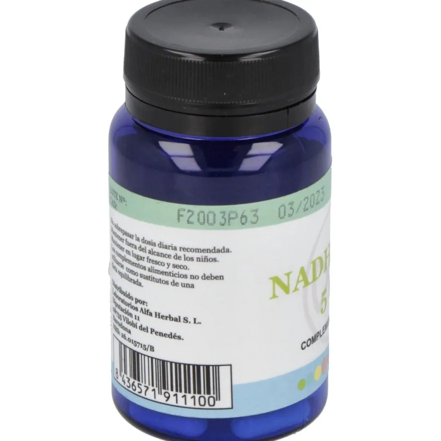 Nadh 5Mg. 30Cap.