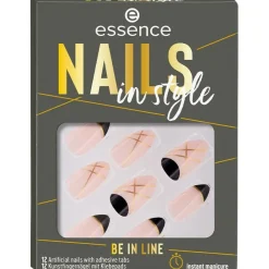 Nails In Style Faux Ongles Be In Line 12uds - Essence