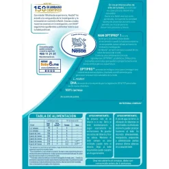 Nan Optipro 1 Leche En Polvo Para Lactantes, 1200 G