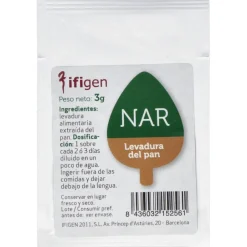 Nar Levadura del Pan Sobre 3gr - Ifigen