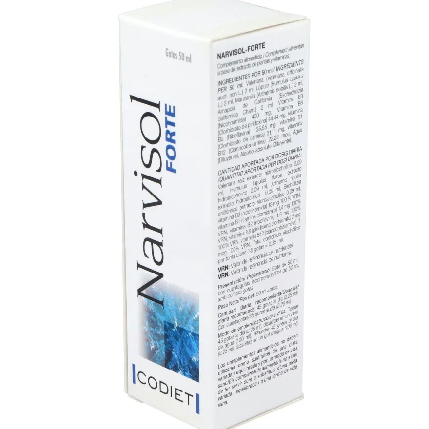 Narvisol Forte (Nervisol) Gotas 50Ml.