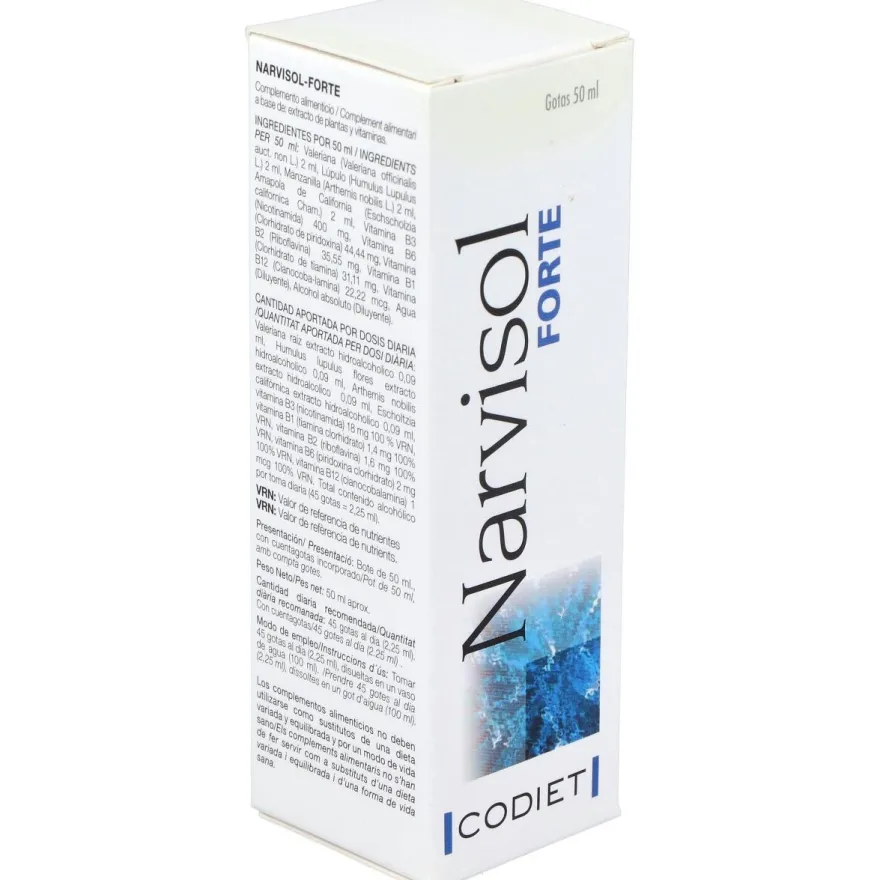 Narvisol Forte (Nervisol) Gotas 50Ml.