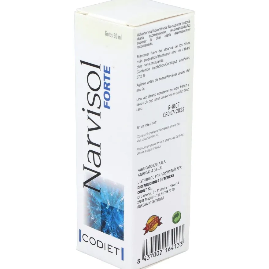 Narvisol Forte (Nervisol) Gotas 50Ml.