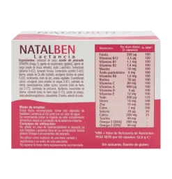 Natalben Lactancia (60 Cápsulas) - Italfarmaco S a