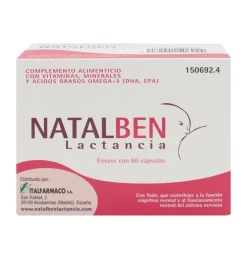 Natalben Lactancia (60 Cápsulas) - Italfarmaco S a