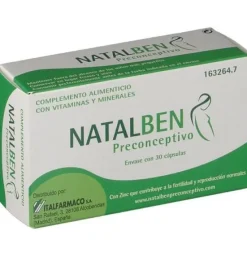 Natalben Preconceptivo (30 Cápsulas) - Italfarmaco S a