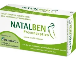 Natalben Preconceptivo (30 Cápsulas) - Italfarmaco S a