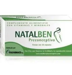 Natalben Preconceptivo (30 Cápsulas) - Italfarmaco S a