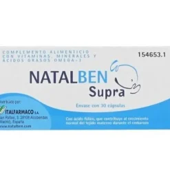 Natalben Supra (30 Cápsulas) - Italfarmaco S a