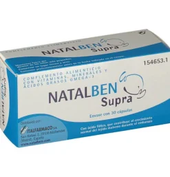 Natalben Supra (30 Cápsulas) - Italfarmaco S a