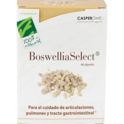 100% Natural Boswellia Select 60cáps - Cien por Cien Natural