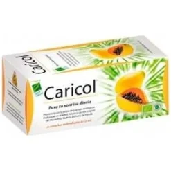 100% Natural Caricol Digestivo 20 Estuches Individuales - Cien por Cien Natural