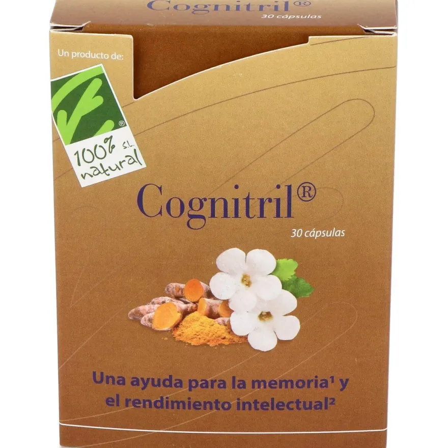 100% Natural Cognitril 30 Cápsulas