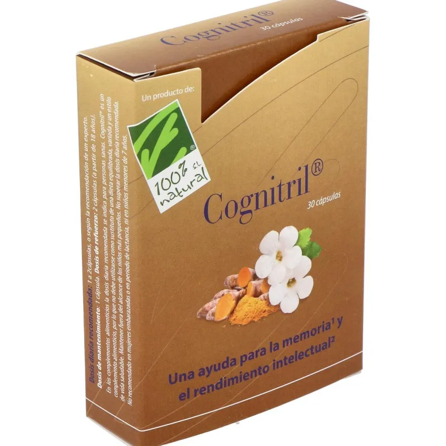 100% Natural Cognitril 30 Cápsulas