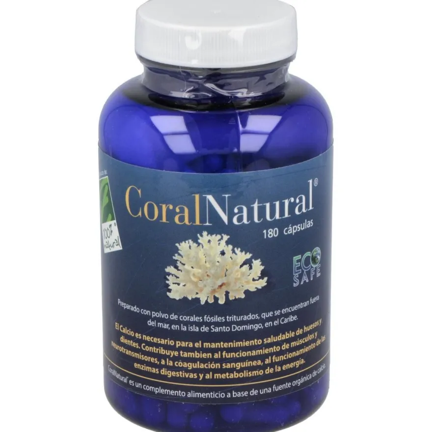 100% Natural Coralnatural 180 Cápsulas
