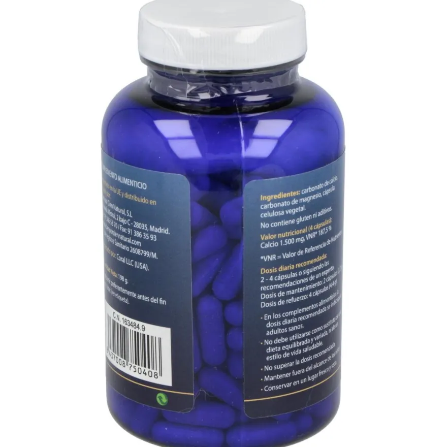 100% Natural Coralnatural 180 Cápsulas