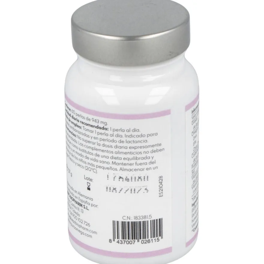 Natural Dha Embarazo Lactancia 60 Perlas - Puro Omega
