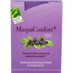 100% Natural Maquiconfort 30 Cápsulas Vegetales