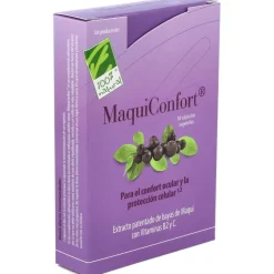 100% Natural Maquiconfort 30 Cápsulas Vegetales