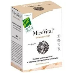 100% Natural Micovital Melena Leon 60Caps
