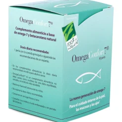 100% Natural Omegaconfort 7 90 Cápsulas - Cien por Cien Natural