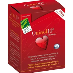 100% Natural Quinol 10 90Cápsulas De 50Mg De Ubiquinol