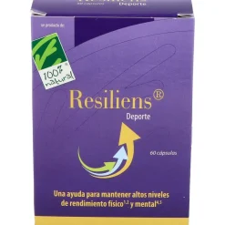 100% Natural Resiliens Deporte 60 Cápsulas