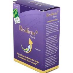 100% Natural Resiliens Deporte 60 Cápsulas