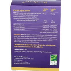 100% Natural Resiliens Deporte 60 Cápsulas