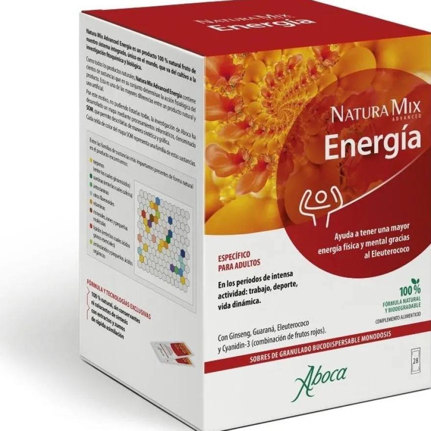 Natura Mix Advanced Energía, 28 Unidades - Aboca