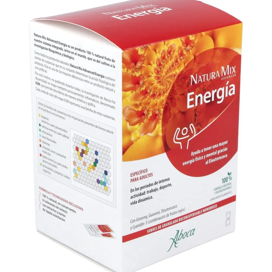 Natura Mix Advanced Energía, 28 Unidades - Aboca
