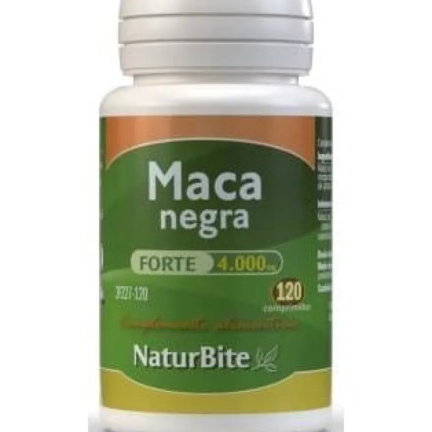 Naturbite Maca Negra Forte 4000Mg 120Comp