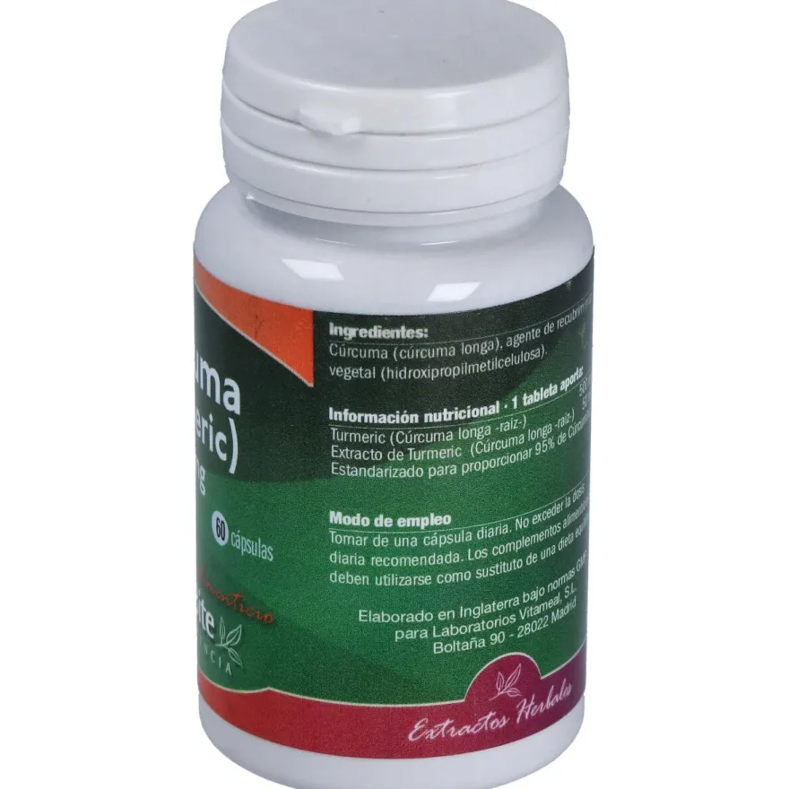 Naturbite Turmeric Curcuma 500Mg 60Caps