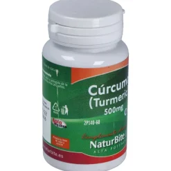 Naturbite Turmeric Curcuma 500Mg 60Caps
