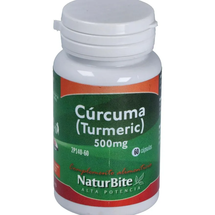 Naturbite Turmeric Curcuma 500Mg 60Caps